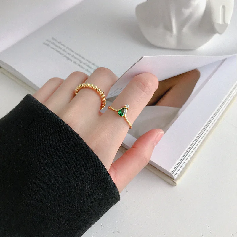 Женское регулируемое кольцо из серебра 925 пробы | Украшения и аксессуары