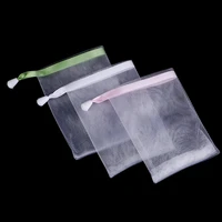 facial cleanser manual foaming net bag wash face soap liquid soap whipped mousse shower gel bath shower blister bubble mesh