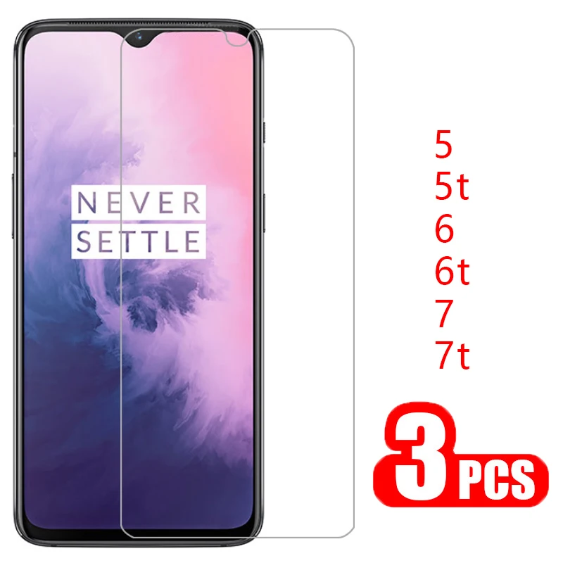 Защитное стекло для oneplus 7 t 6 5 защита экрана из закаленного стекла one plus t7 t6 t5 plus7t