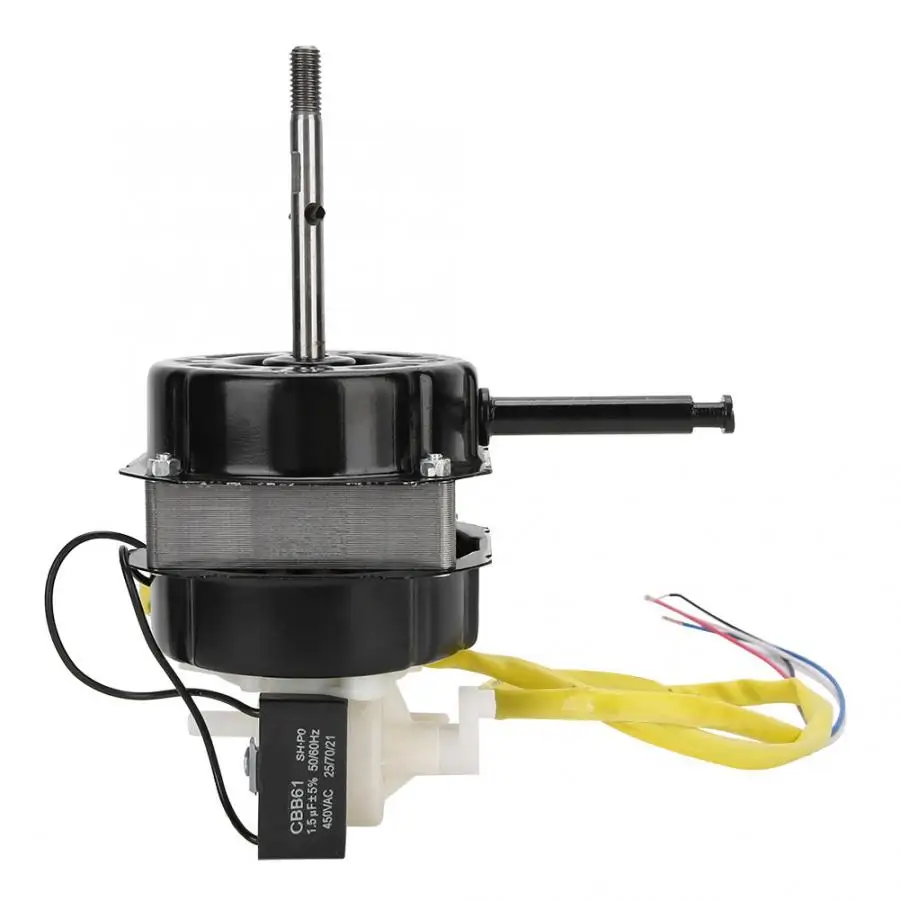 Electric Floor Fan Motor Dual Ball Bearing Accessory with Capacitor Copper Head 220V 60W | Бытовая техника