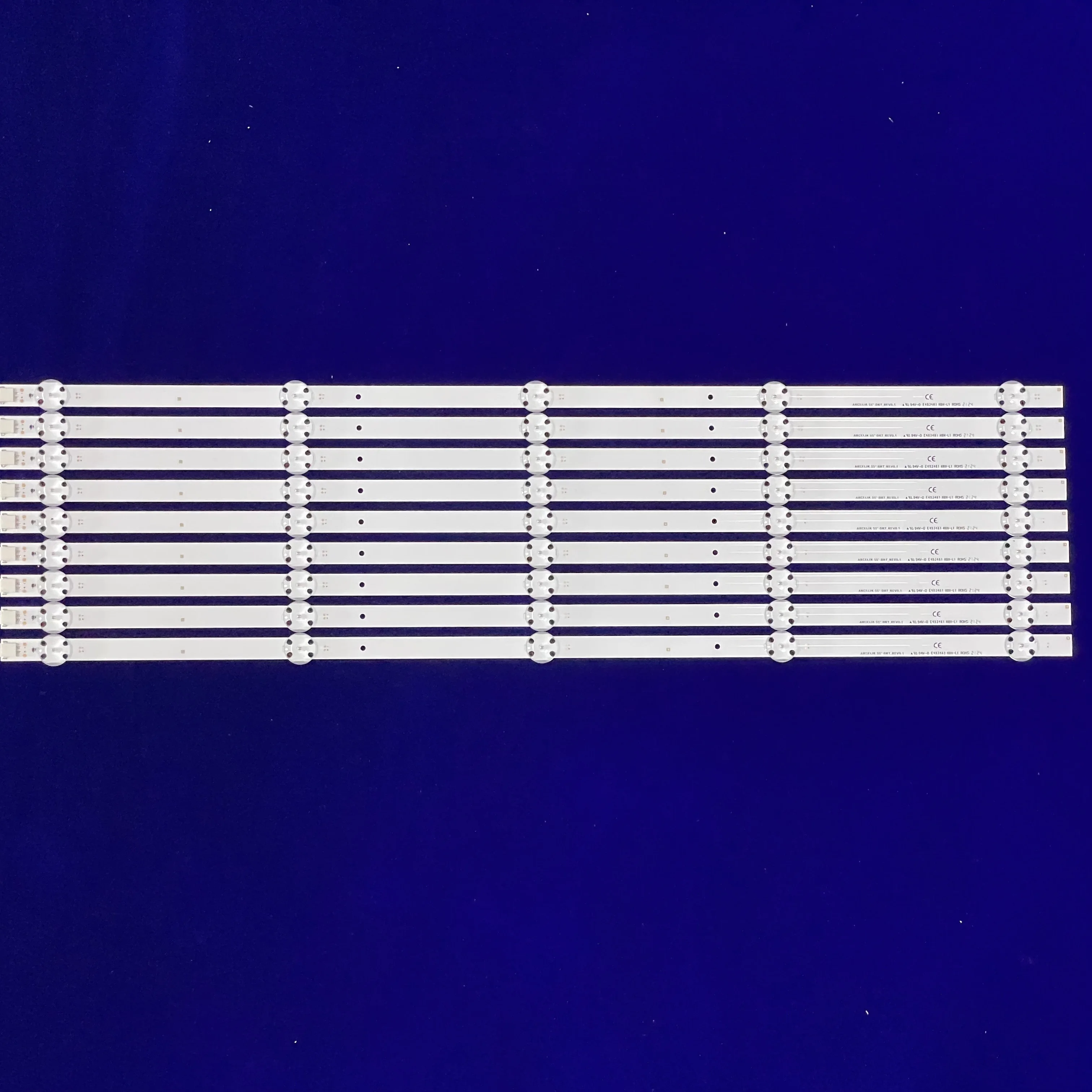 Светодиодная лента подсветка для ARCELIK 55 &quotDRT_REV0.1 ZVB65600 AA ТВ GRUNDIG VLX 7710 55GUB8852 55GUW8867