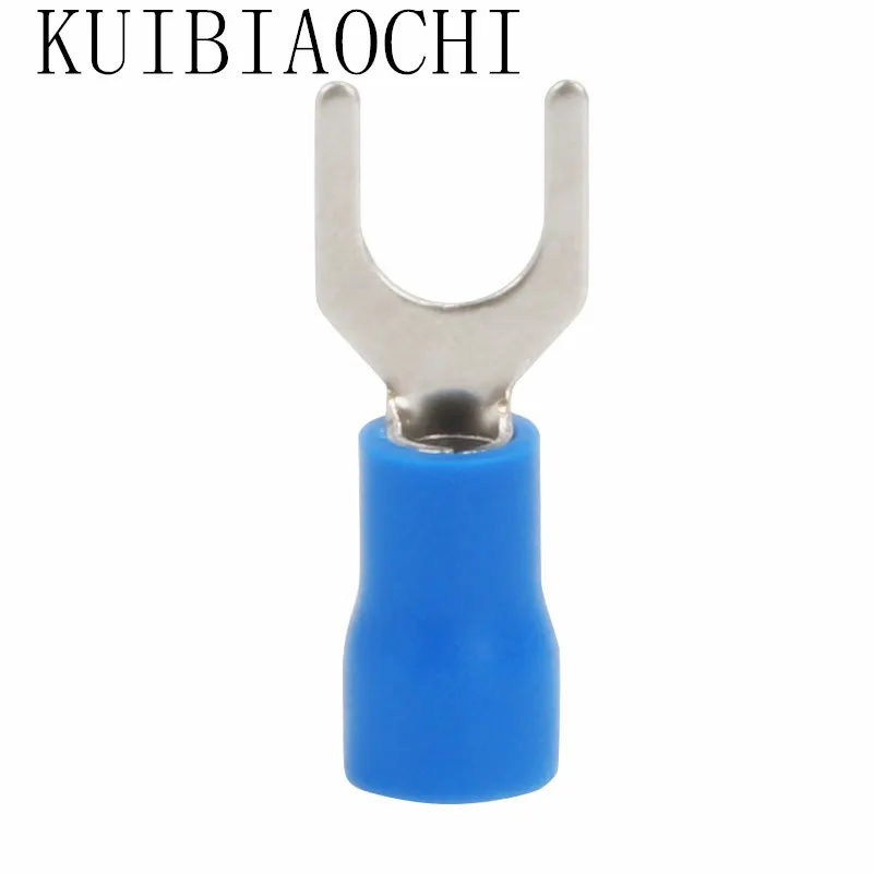 100 шт. предварительно изолирующая вилка 22 16AWG обжим провода коннектор для кабеля