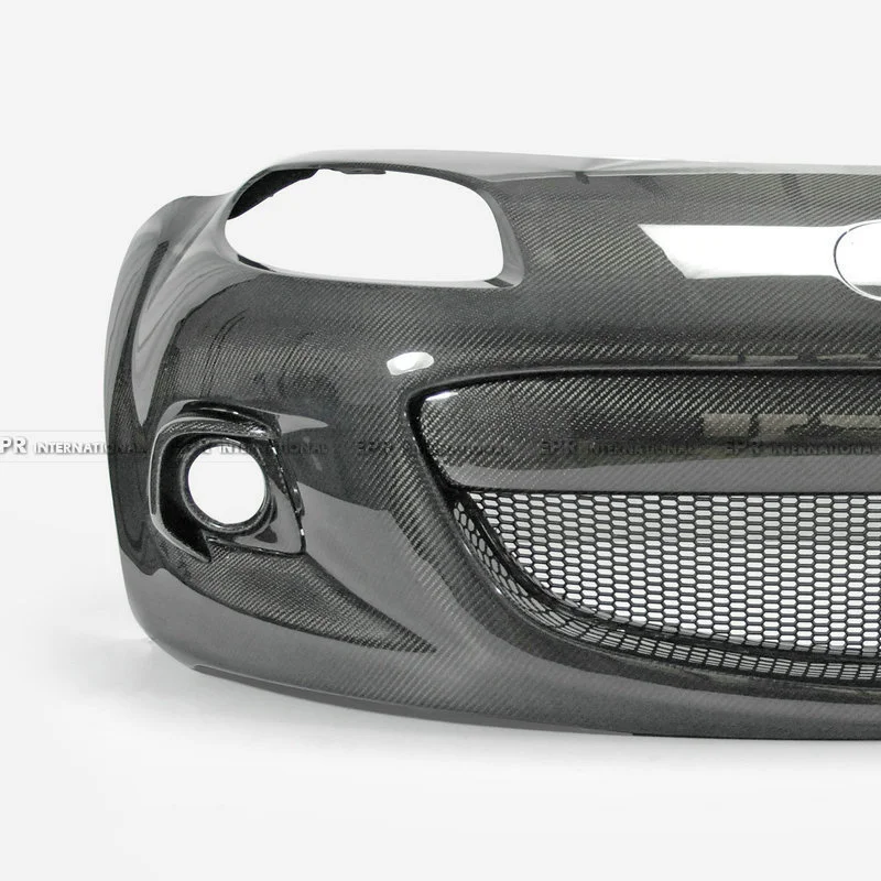 

Lucky2021 Suitable for Mx5 Mazda Miata Nc3 Carbon Fiber Refitting Front Bumper Original Factory, Without the Fog Lamp