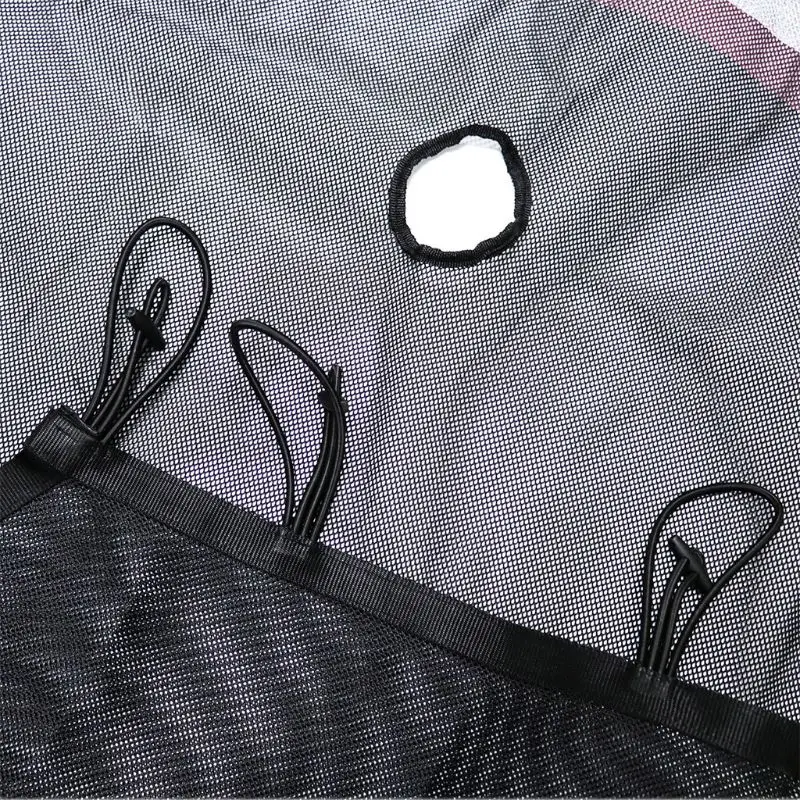 

American Flag Sunshade Mesh Cover Anti-UV Sun Blocker for 4Door Jeep-Wrangler
