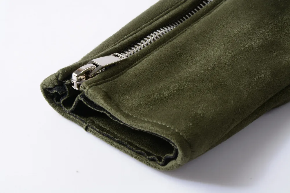 Новинка 2018 осенне зимние женские куртки и пальто из мягкой замши искусственной