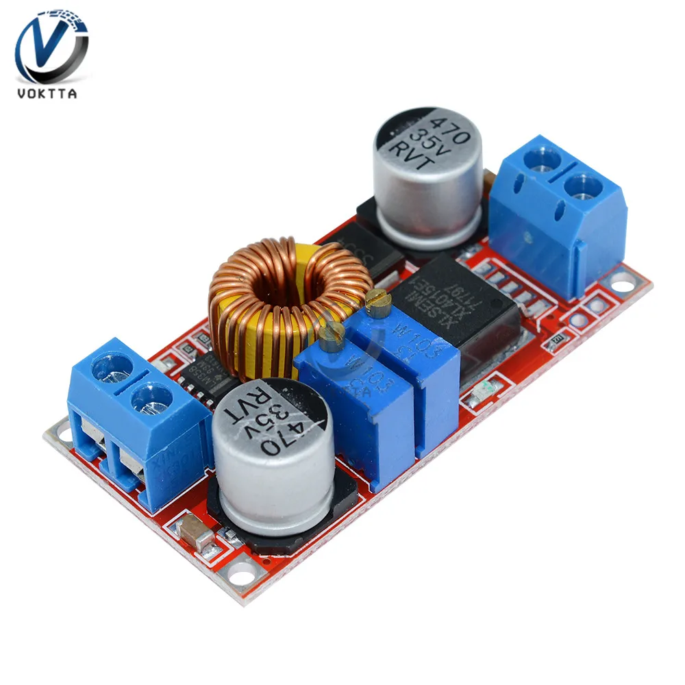 5A DC к CC CV литиевая батарея понижающая зарядная плата светодиодный трансформатор