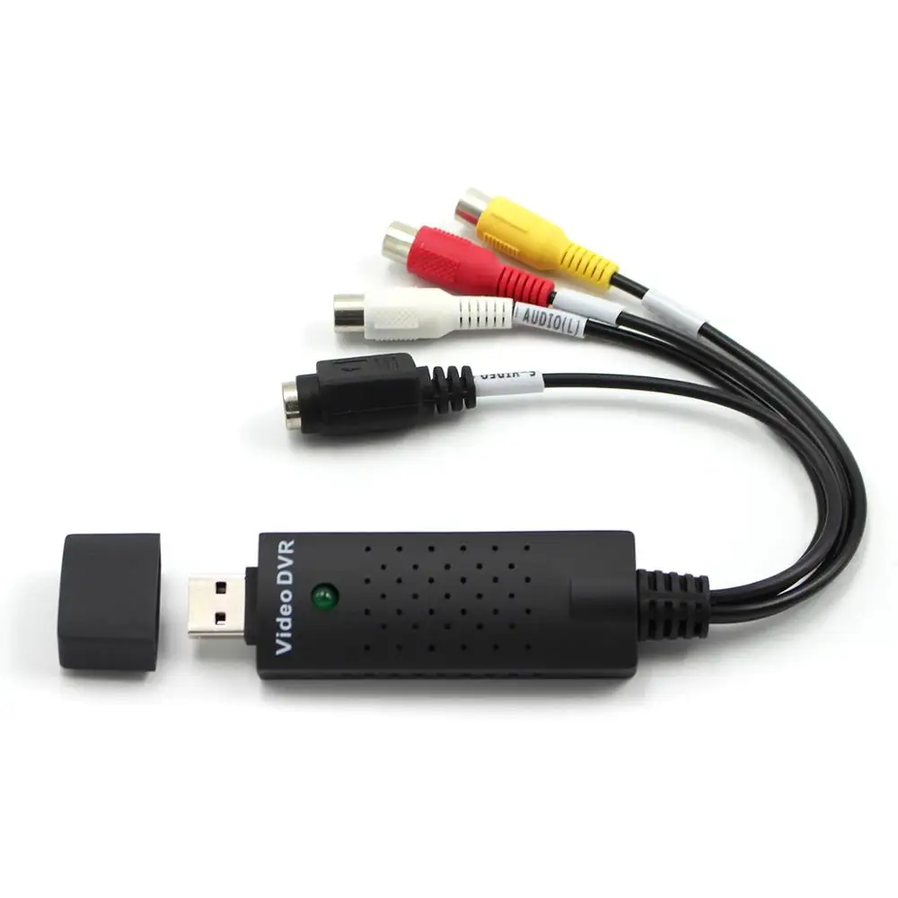 Адаптер для видеозаписи с USB адаптер VHS VCR TV в DVD конвертер поддержкой Win 2000/Win Xp/Win