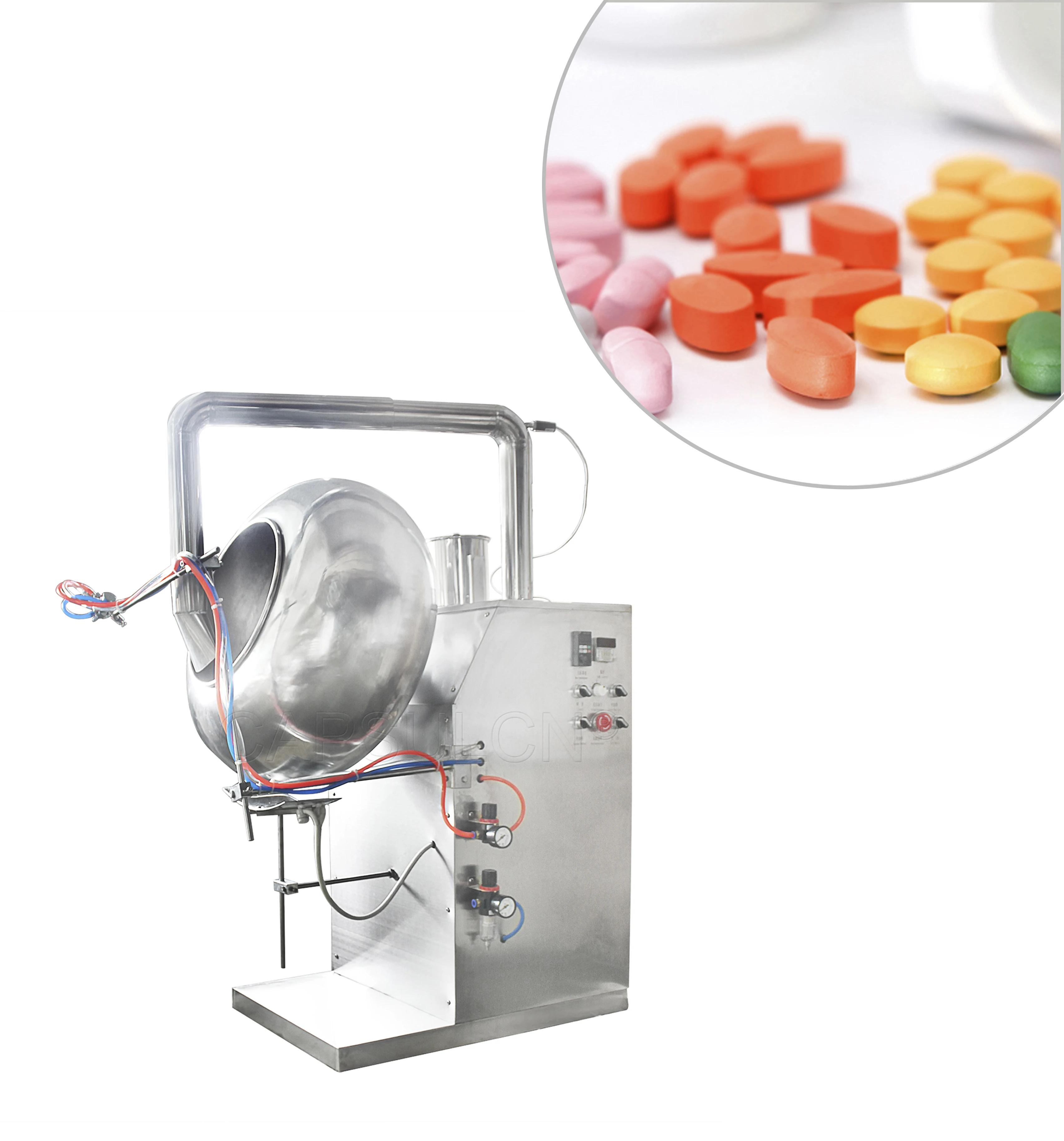 Коатер машина для покрытия таблеток оболочкой BYC 600 (110V 60 ГЦ) CapsulCN|coating machine|machine