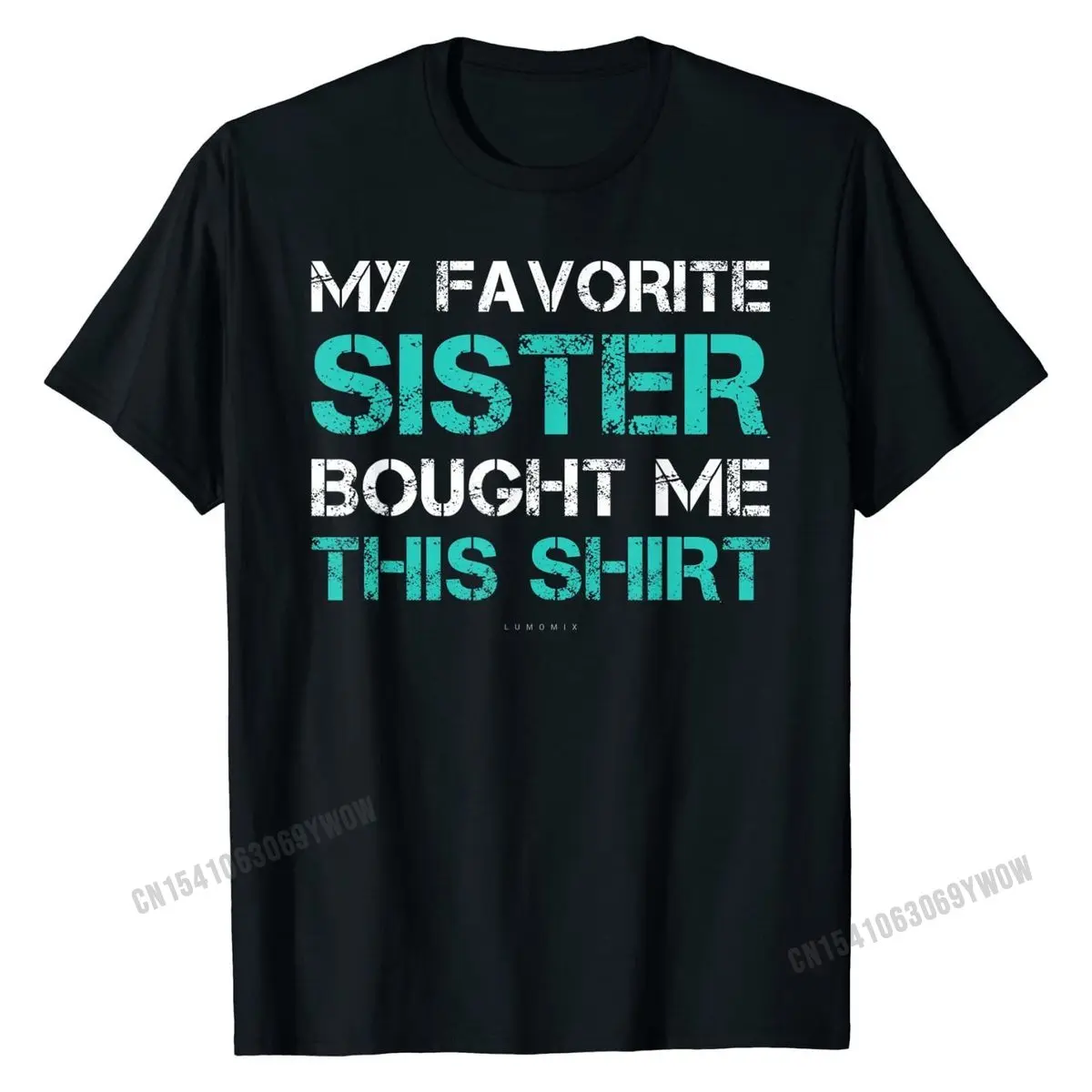 

Забавные Рубашки для сестры. Моя любимая сестра купила мне эту футболку, футболки на заказ, топы для мужчин, скидка, хлопковые футболки, обычные