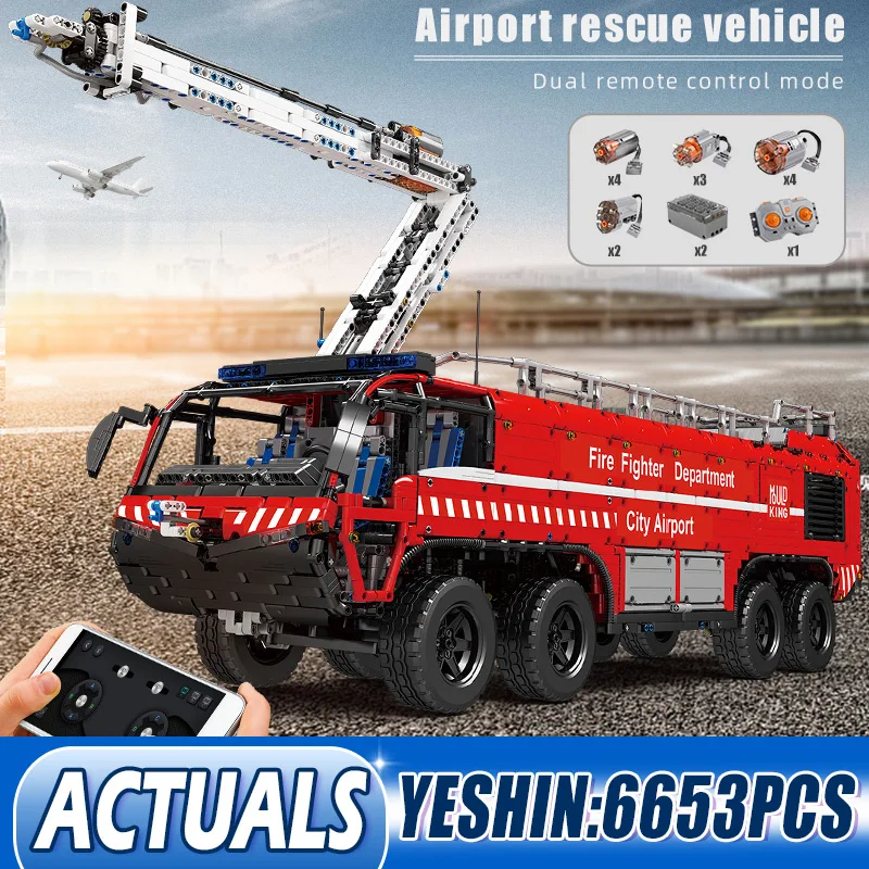 Моторизованный Грузовик лобового автомобиля строительные блоки для детей