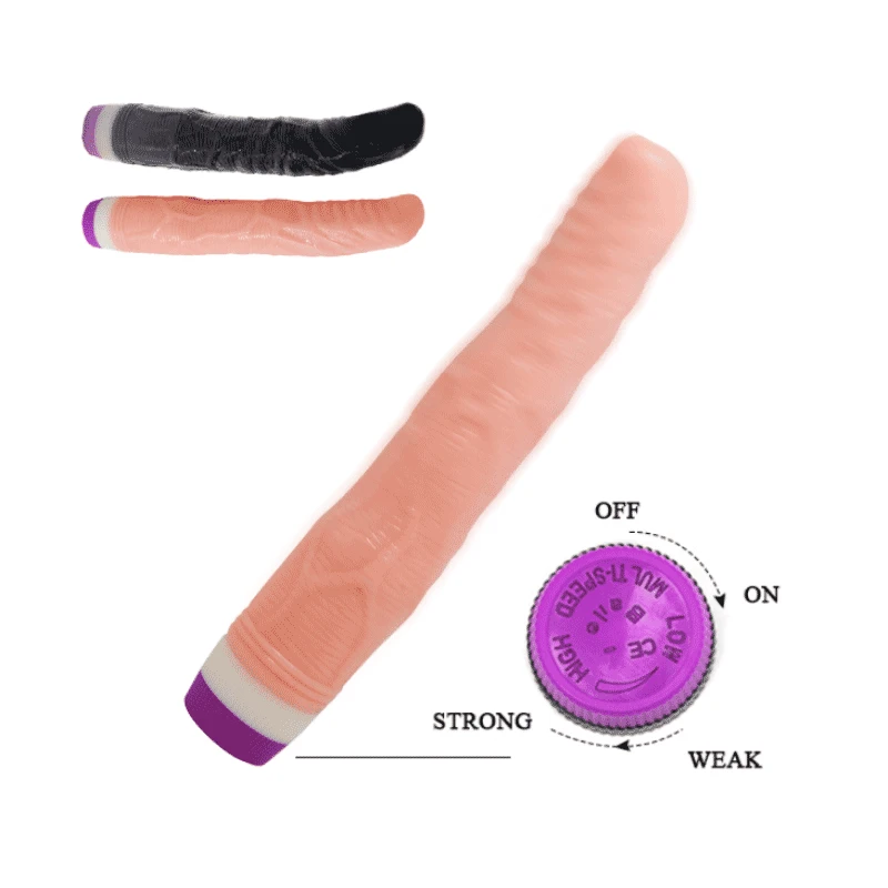 Многоскоростной большой фаллоимитатор вибратор секс игрушки для женщин