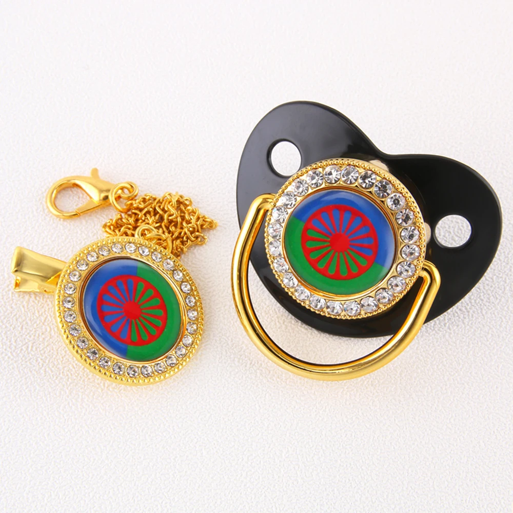 Цыганская ароманическая Роскошная детская соска с зажимом на цепочке тема