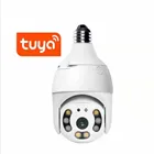 Умная наружная камера 3MP5MP Tuya с лампочками, Wi-Fi IP PTZ ИК ночное видение, Домашняя безопасность, автоматическое слежение, видеонаблюдение