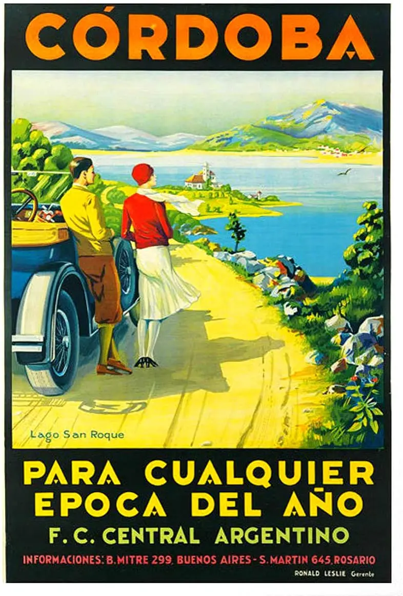 

Vintage Cordoba Argentino Travel Poster Metal Tin Sign Retro Art Home Kitchen Bar Pub Wall Decor New