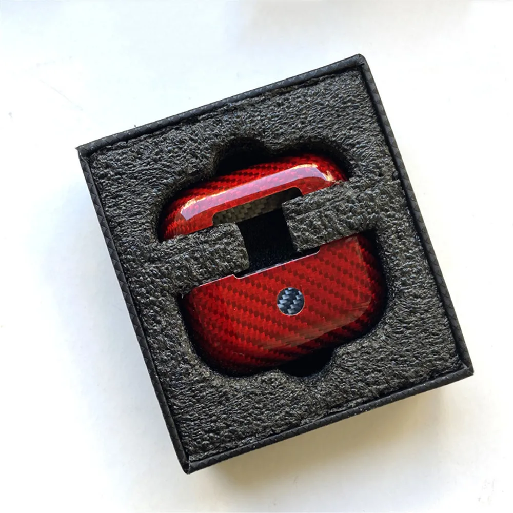 

Luxury Headset Case AirpodsPro 2 1 case cover carbon fiber Ultra-thin hard shell earphone accessories For Airpods Pro casecover