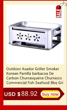 Машина Корейская барбекю коптильня мини Asador карбоновая Коммерческая барбакоа Паррилла чурраскейра Рыба морепродукты барбекю гриль тарелка