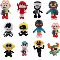 xmas friday night funkin plush toys spooky month skid and pump game soft doll sarvente ruvyzvat garcello for kids gift
