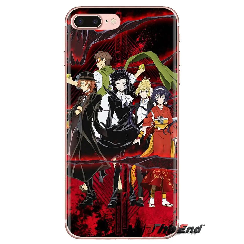 Japanese Anime Bungou Stray Dogs Soft Skin Case For Sony Xperia Z Z1 Z2 Z3 Z5 compact M2 M4 M5 E3 T3 XA Aqua LG G4 G5 G3 G2 Mini |