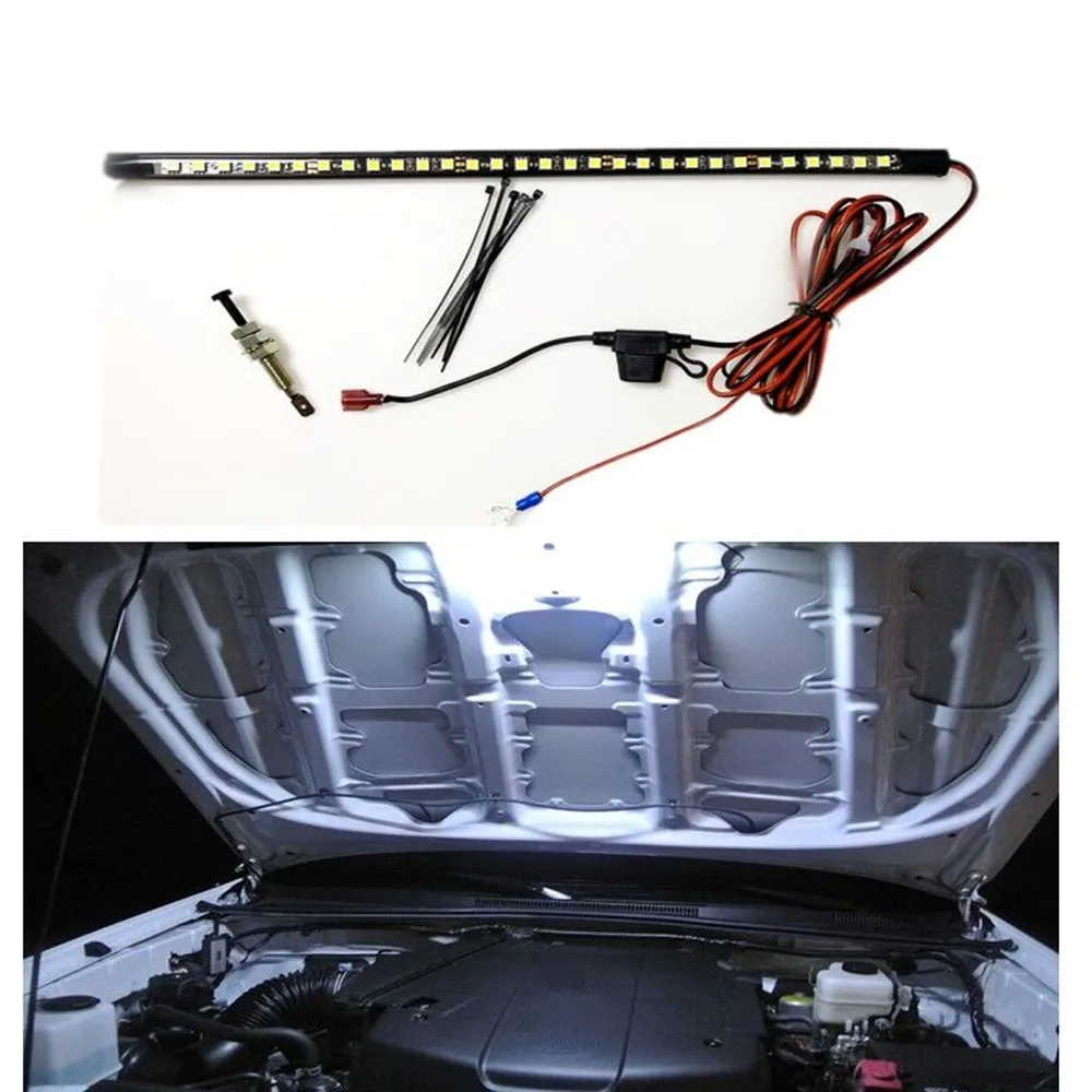 

2021 New Car Universal Under Hood Engine Repair 36cm LED Light Bar with Switch Control