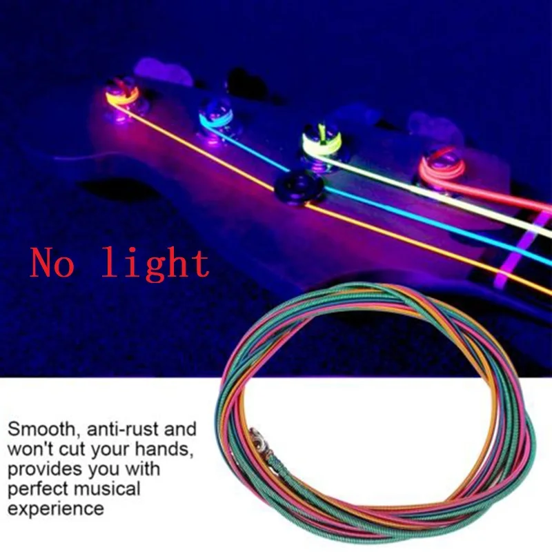4 string e bass saiten licht gauge bunte gitarre saiten teile zubehör ersatz 1 161 442254mm x 12 m free global shipping