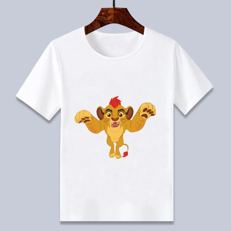 12 18 стильных футболок с принтом льва и Симбы для мальчиков, летняя белая футболка детская одежда на возраст 4, 6, 8, 10, 12 лет - Цвет: 12