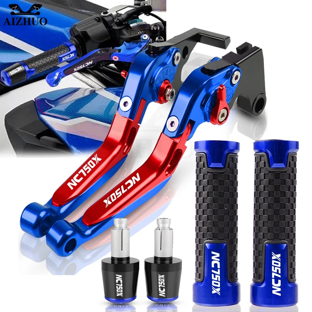 

Brake Clutch Levers NC750X LOGO Handle Bar Extendable Adjustable FOR HONDA NC750X 2016-2019 Motorcycle Folding CNC Aluminum