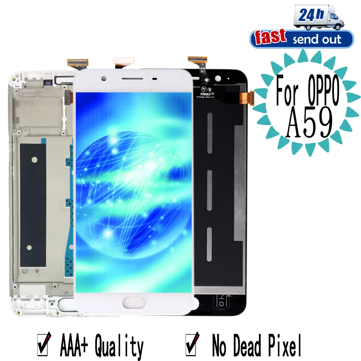 5 &quotF1S LCD для OPPO A59 A160 F1S дисплей кодирующий преобразователь сенсорного экрана в