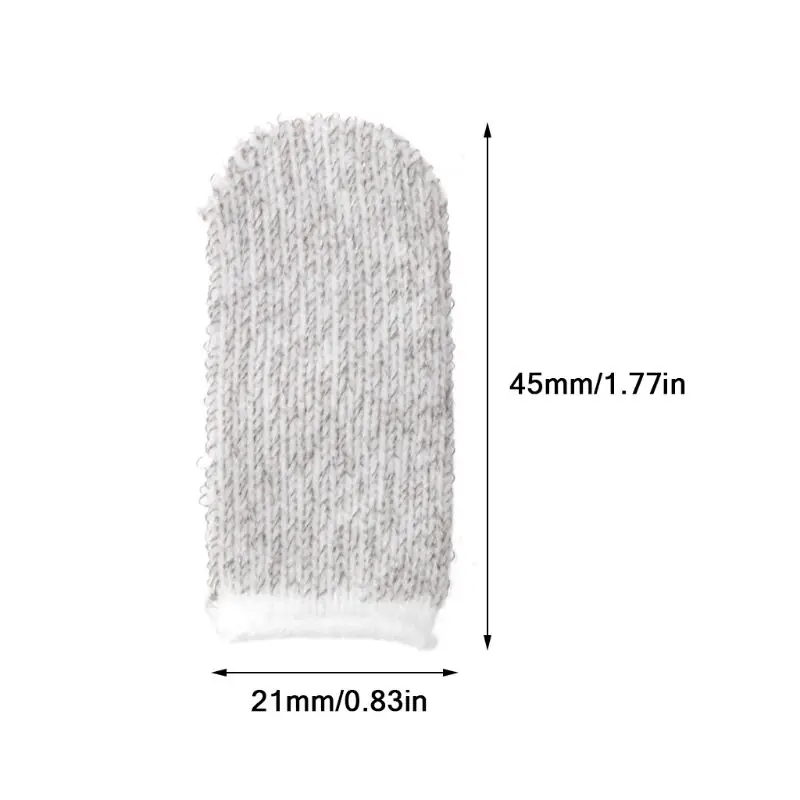 1 пара мини из дышащего материала с защитой от пота мобильный напальчник ультра