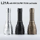 Фсветильник высокой мощности Convoy L21A с кВт CULPM1.TG 8A 6500K, светодиодный фонарь для повседневного использования, светильник онарь для кемпинга и охоты, 21700