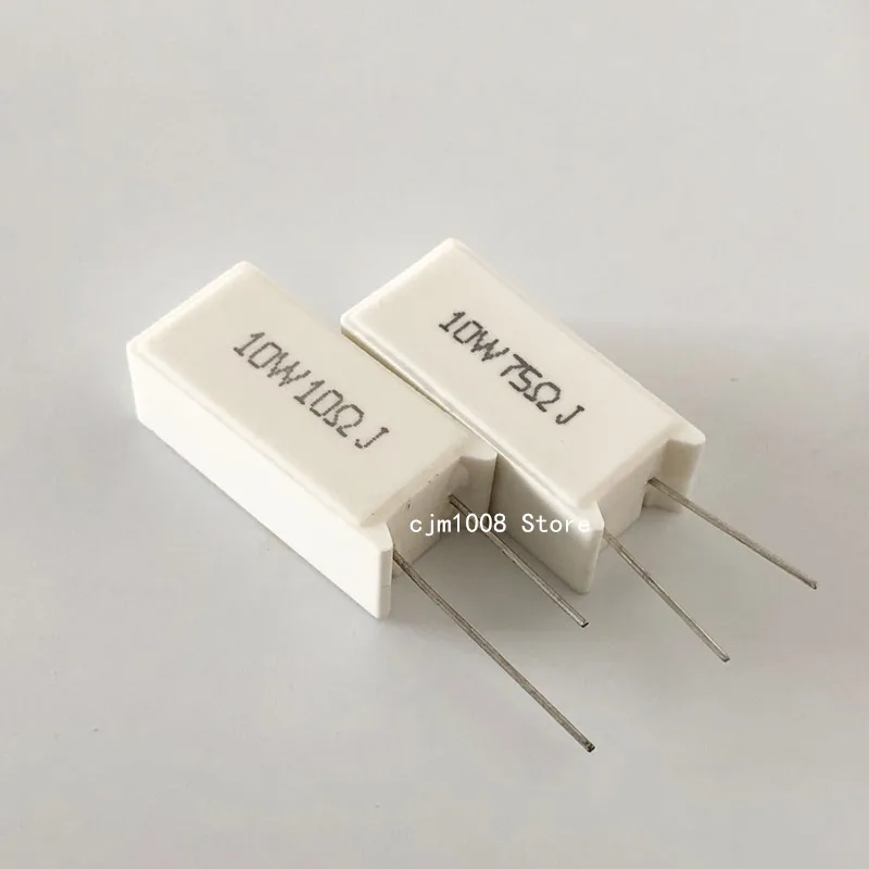 5 шт. RX27-5 кв Вертикальные цемента резистора сопротивления 10W 3 9 K 4 7 5K 1 6 8 2 10K 12K 13 15K 20K