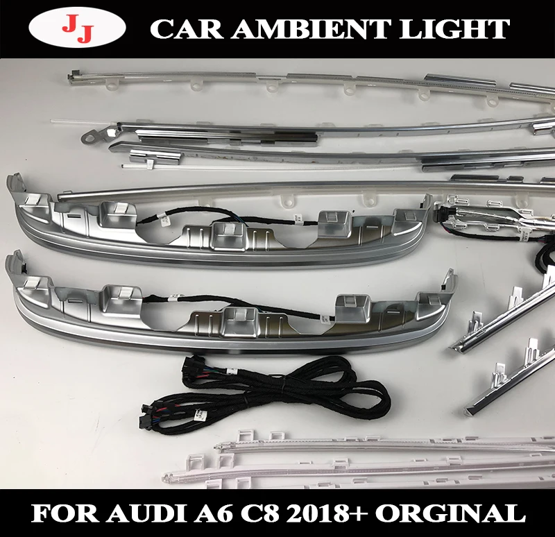 Светодиодный окружающей среды светильник Интерьер атмосферу для Audi 19 A6L C8 двери