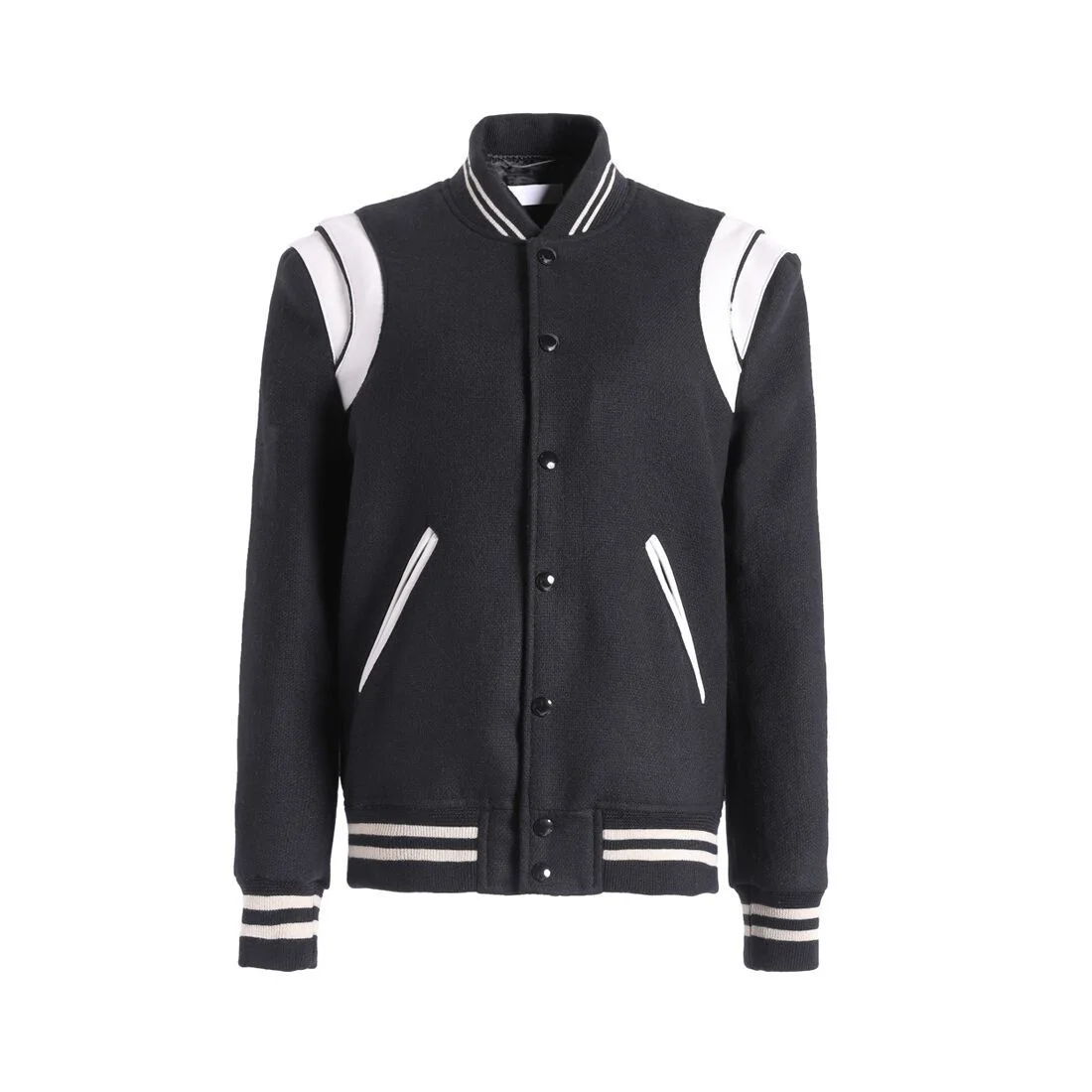 Классическая бейсбольная Униформа ручной работы из натуральной кожи шерстяная