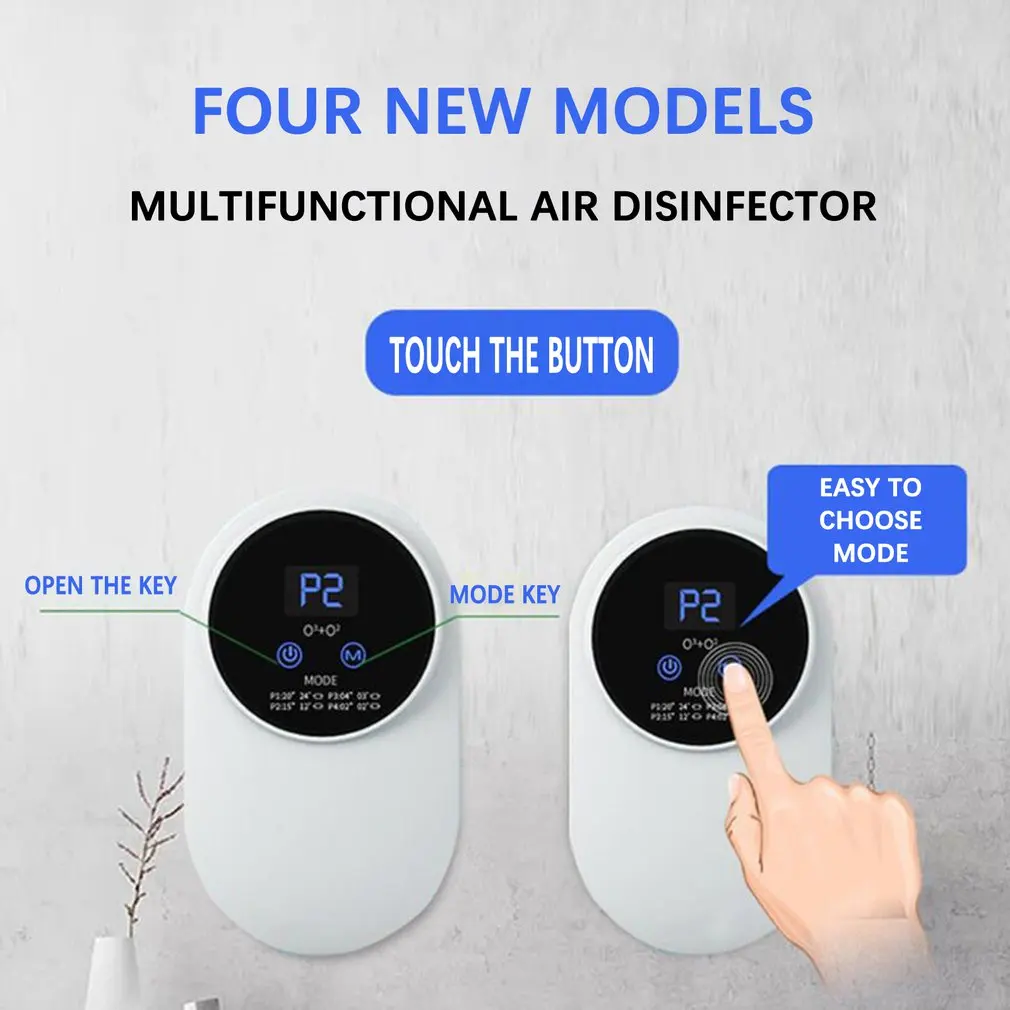 

DC 5V Ozone Generator Smart Formaldehyde Deaerator Air Purifier Ozone Machine Kitchen Toilet Toilet Deodorant High Quality