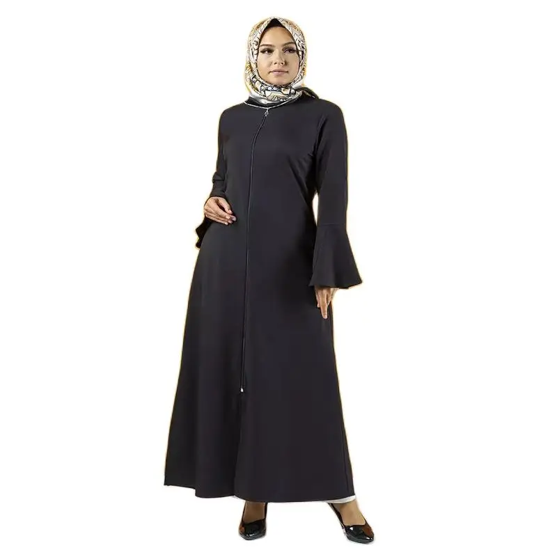 Abaya для мусульманских женщин, платье, кафтан, халат, тренчкот, Женский мусульманский комплект, Abaya s, хиджаб, Caftan Дубай, Турция, Исламская одежд...