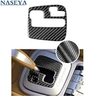 Автомобильные наклейки 3 шт.компл. для Porsche Cayenne 2003-2010, отделка крышки из углеродного волокна, автоматические аксессуары для переключения передач