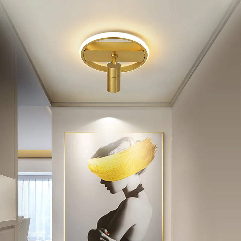 

Современная светодиодная потолочная лампа в скандинавском стиле, светодиодный светильник для промышленного декора, лампа для столовой, сп...