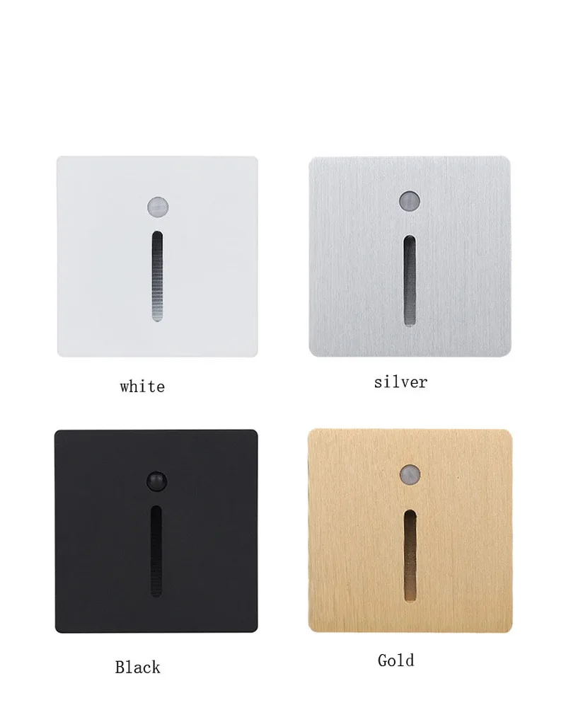 

CREE LED lamp with sensor 3W Recessed in led light outdoor wall lamp