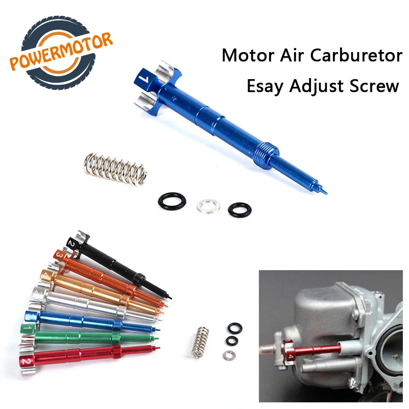CNC Easy топливной смеси винт воздушный для мотоцикла ATV велосипеды езды по