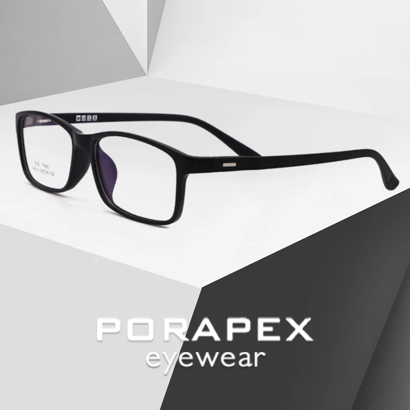 PORAPEX новые модные корейские очки для женщин квадратные TR оправа прозрачные ретро