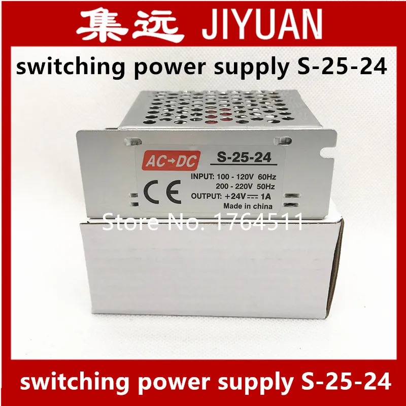 [JIYUAN] Импульсный источник питания S-25-24 24V1.1A -- 5 шт./лот | Обустройство дома