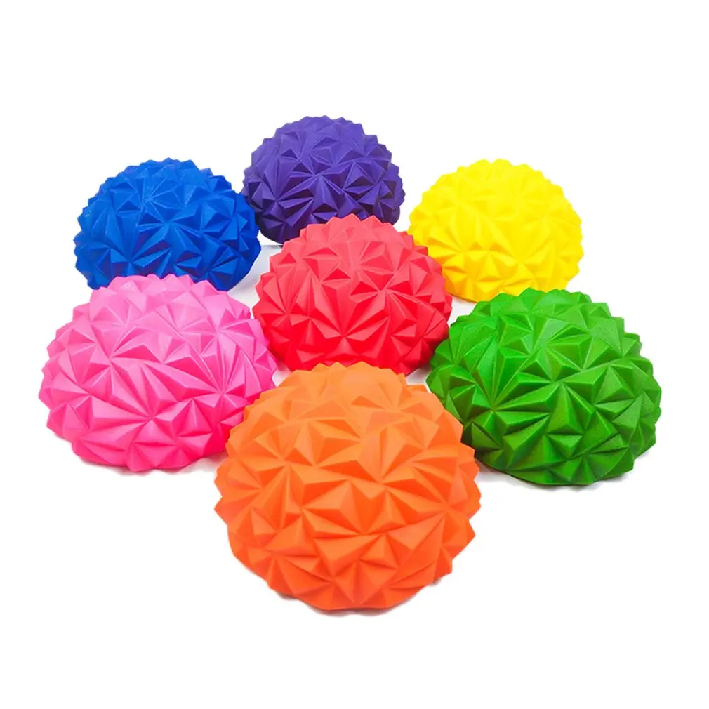 Массажный мяч Ежик расслабляющий мускул модный фитнес гандбол для ног