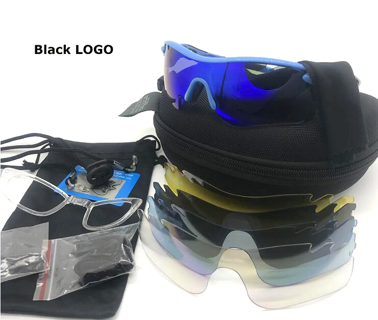 5 Lens Polarized 03 Поляризационные очки с 3 линзами для горной дороги, гоночного велосипеда, спортивные очки для бега, езды на велосипеде, солнцезащитные очки для мужчин и женщин, велосипедные очки - Цвет: 5 Lens Polarized 03