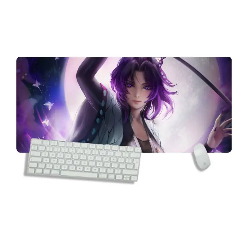 

Demon Slayer nezuko Laptop Gaming Mice Desk Table Protect Office Work Mouse Mat pad X XL XXL Non-slip Cushion