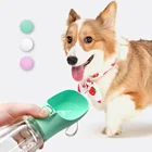 Портативная бутылка для воды для собак, поилка для маленьких и больших собак, дорожный дозатор для питья, аксессуары для собак