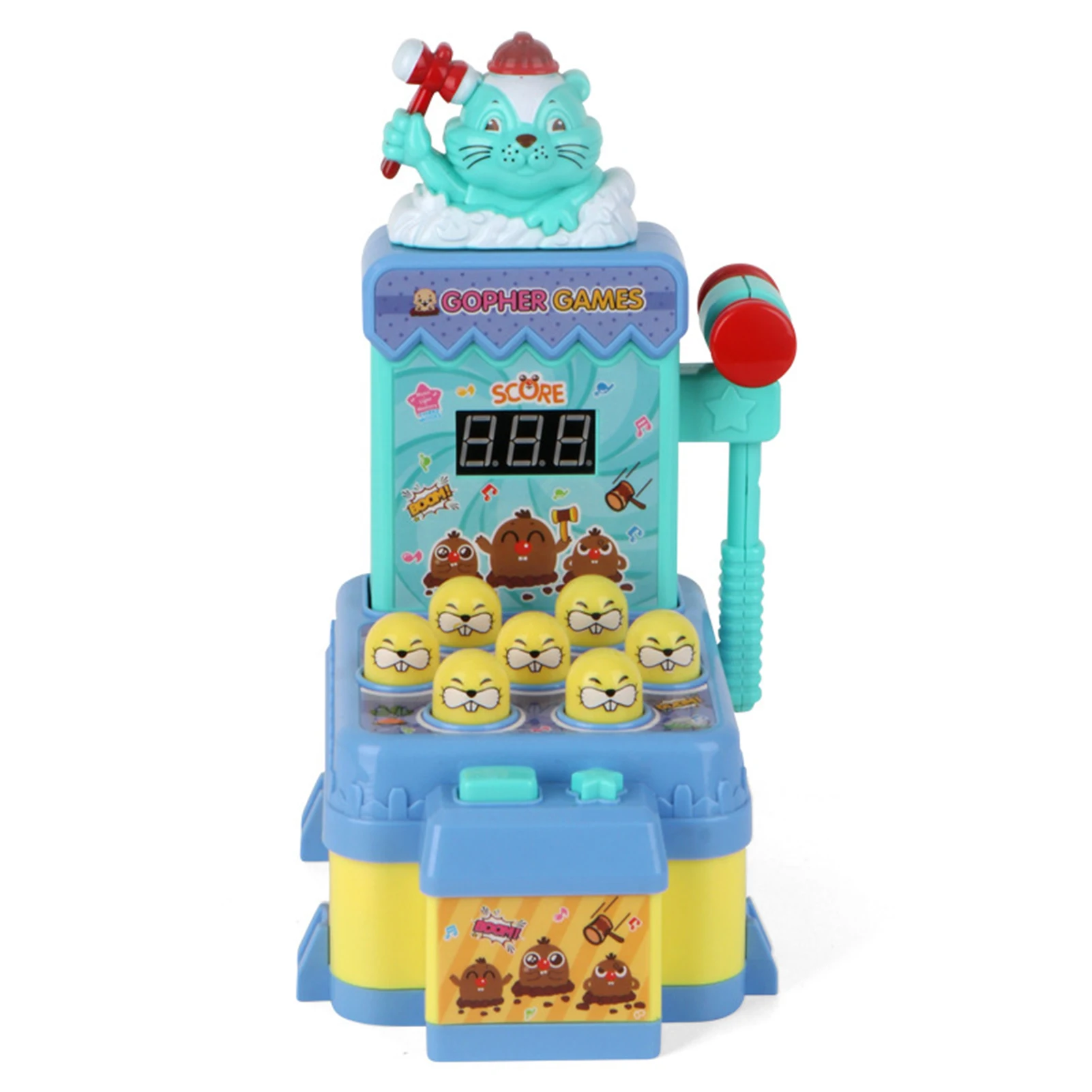 Игровой автомат крота электронные аркадная игра 7 хомяков образовательная