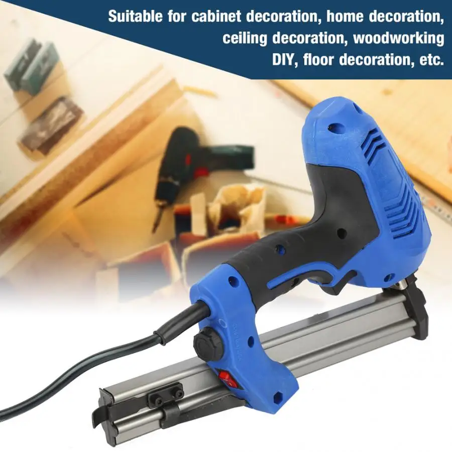 FX30 Электрический Маникюрный пистолет штапельный гвоздильный стальной