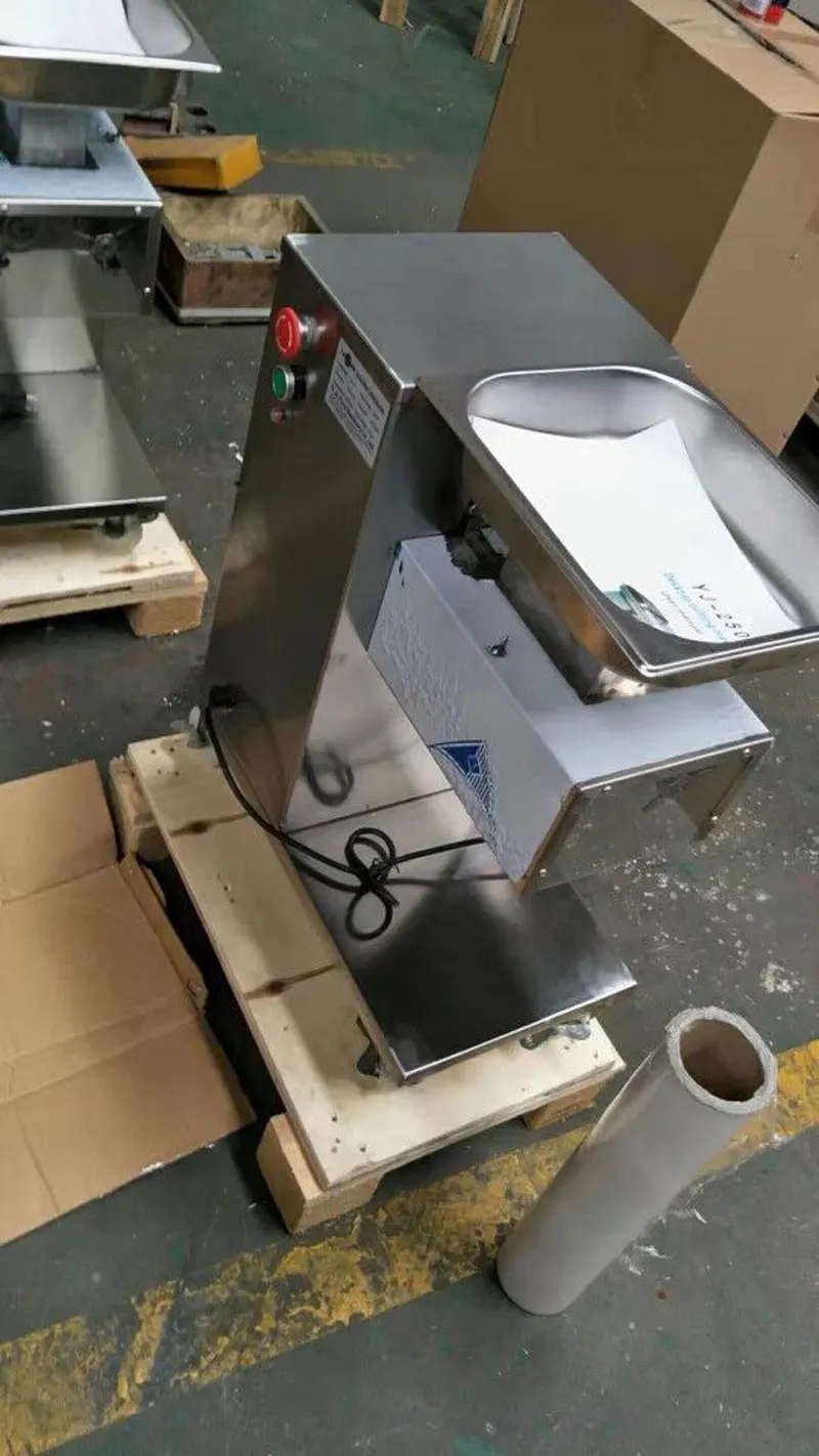 500 кг/ч Макс. Выход Мясорубка промышленная ломтерезка машина для резки мяса из