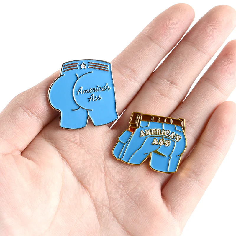 Эмалевая заколка без табличка на вход с супергероями американская красно-белая