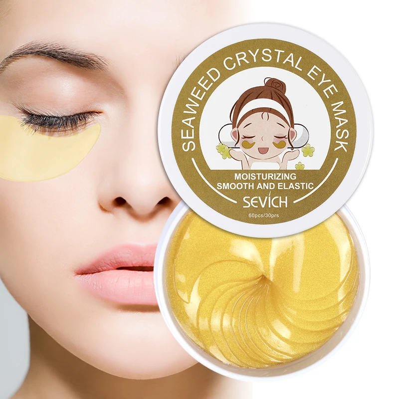 Sevich Gold/маска для глаз с водорослями увлажняющий гель патчи удаление темных