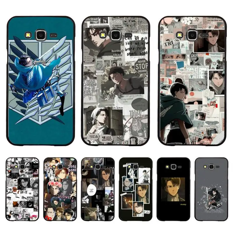 Yinuoda аниме атака на Титанов Levi Ackerman чехол для телефона Samsung A50 A70 A40 A6 A8 Plus A7 A20 A30 S7 S8 S9